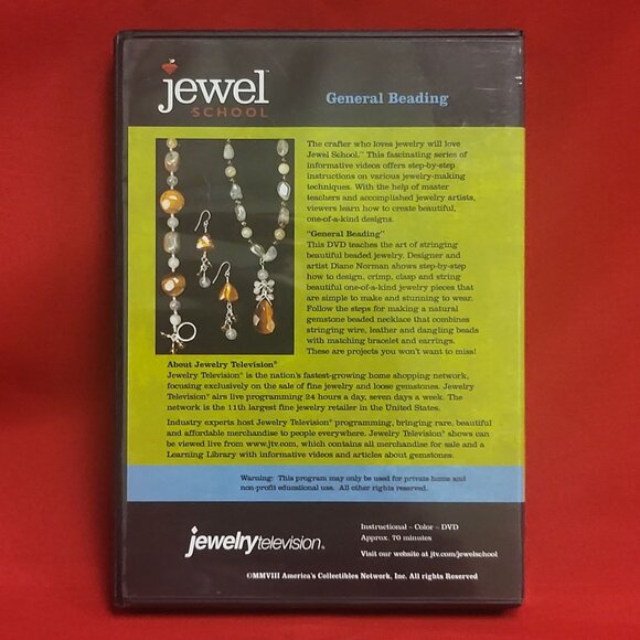 Jewelry Television Jewel School General Beading Instructional DVD - Picture 2 of 6